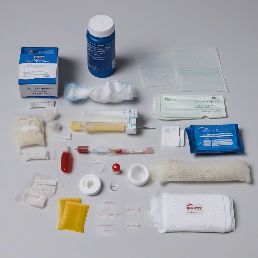 arterial blood gas kit components